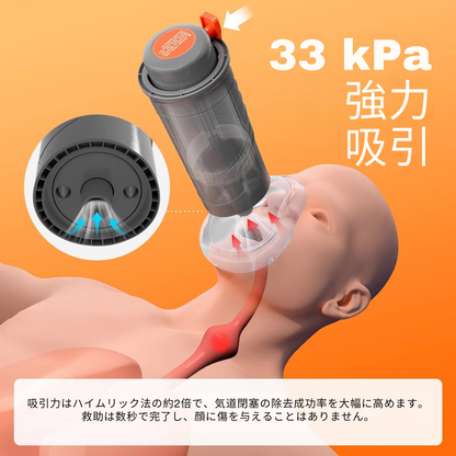 家庭でも使える窒息対策ツール・Sonmolレスキュー機器