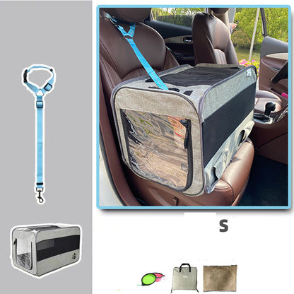 ペット用ポータブルキャリーバッグ（持ち運び便利・お出かけ用）