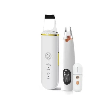 新型超音波フェイシャルクレンザー ピーリングマシン
毛穴の黒ずみ・ブラックヘッドを除去