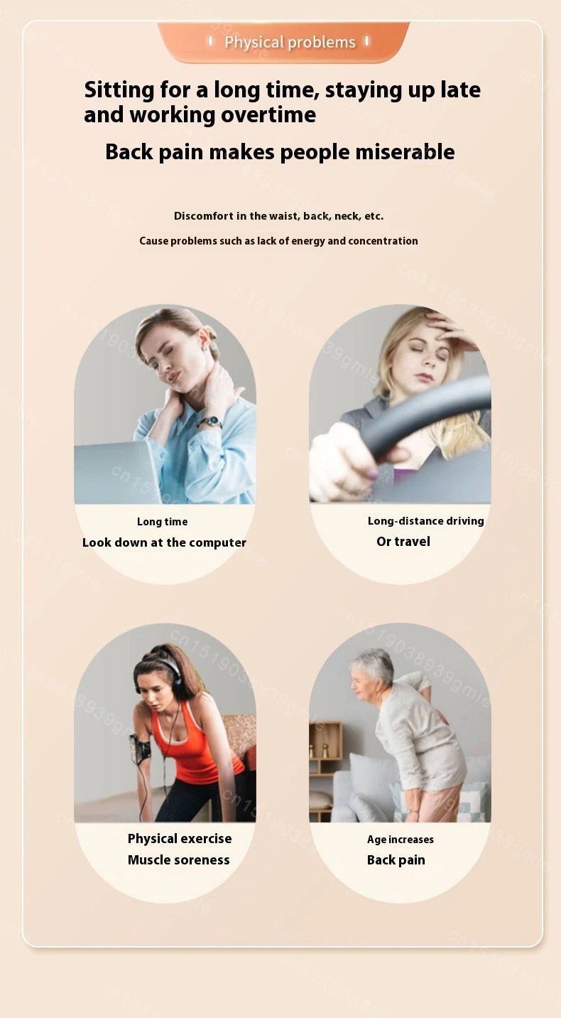 電動マッサージガン（背中・腰用ボディケア）