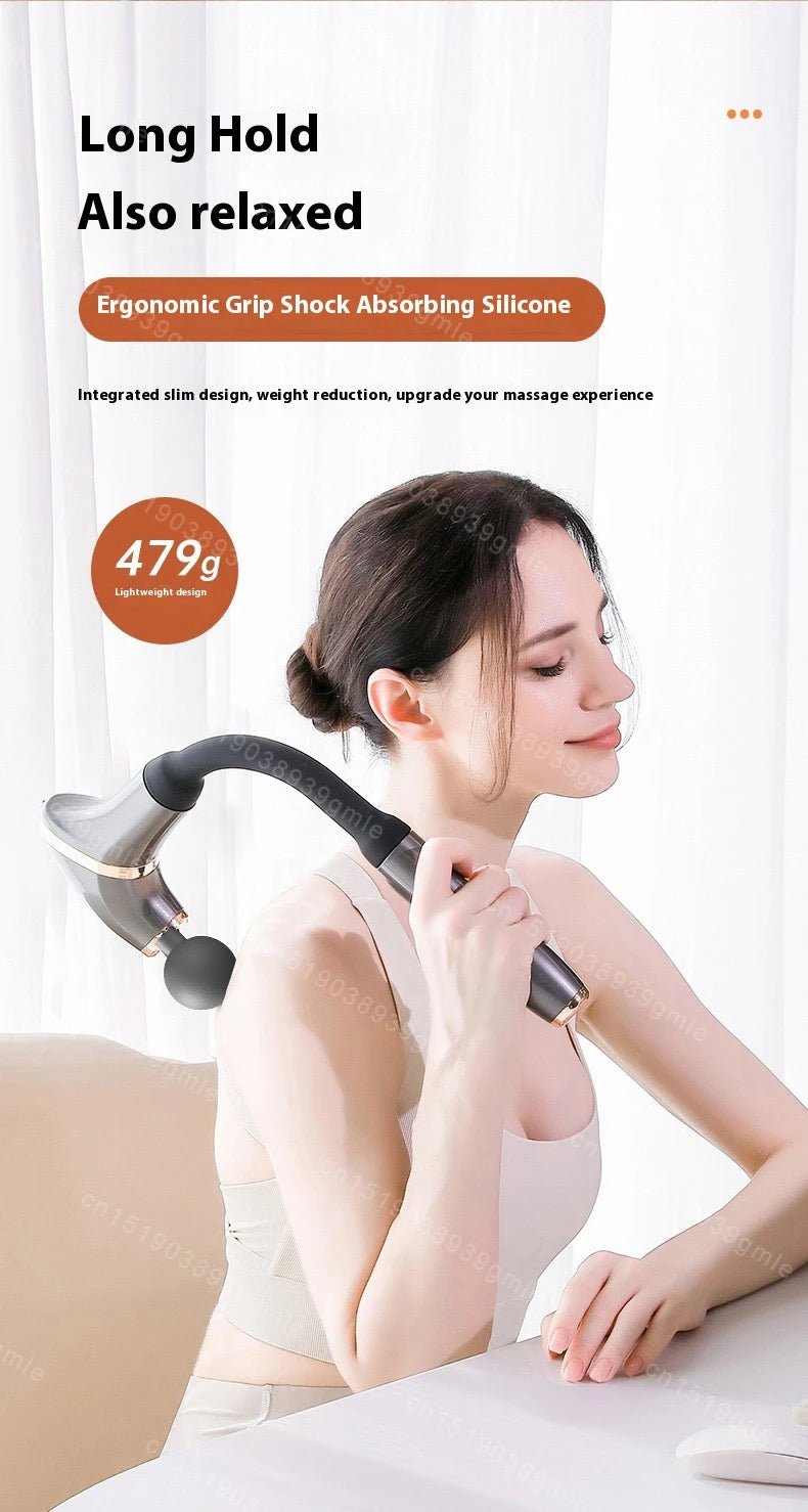 電動マッサージガン（背中・腰用ボディケア）