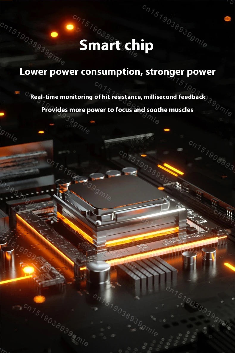 電動マッサージガン（背中・腰用ボディケア）