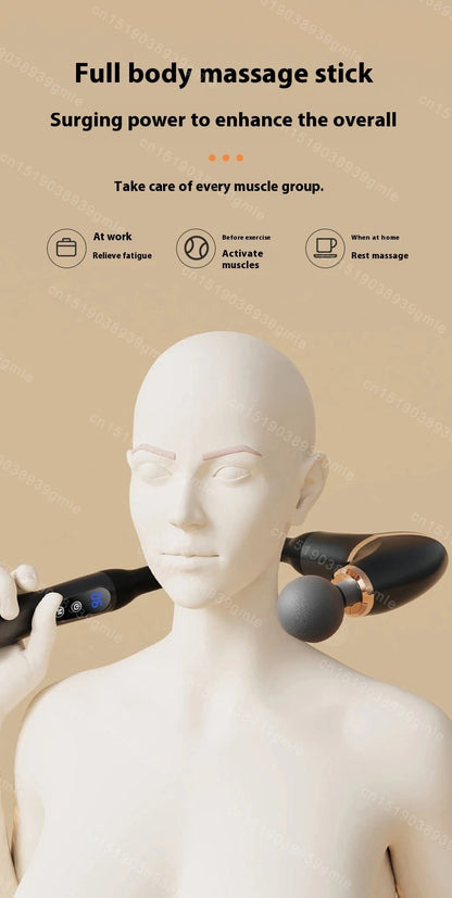 電動マッサージガン（背中・腰用ボディケア）