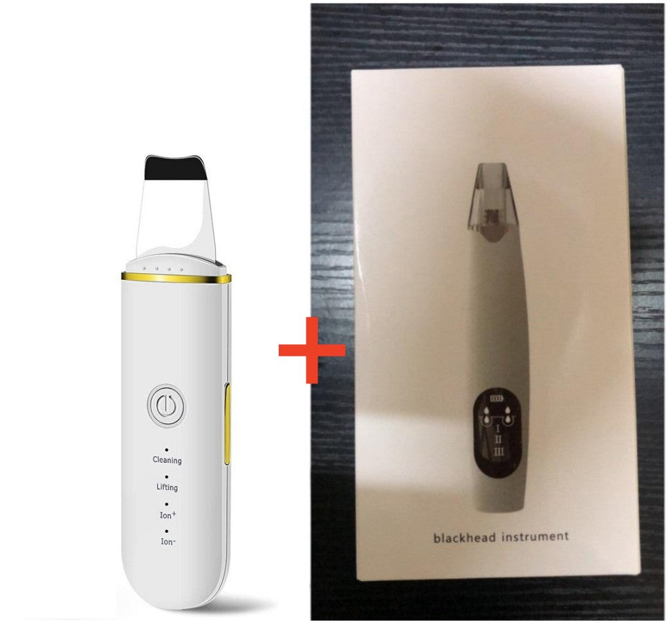 新型超音波フェイシャルクレンザー ピーリングマシン
毛穴の黒ずみ・ブラックヘッドを除去